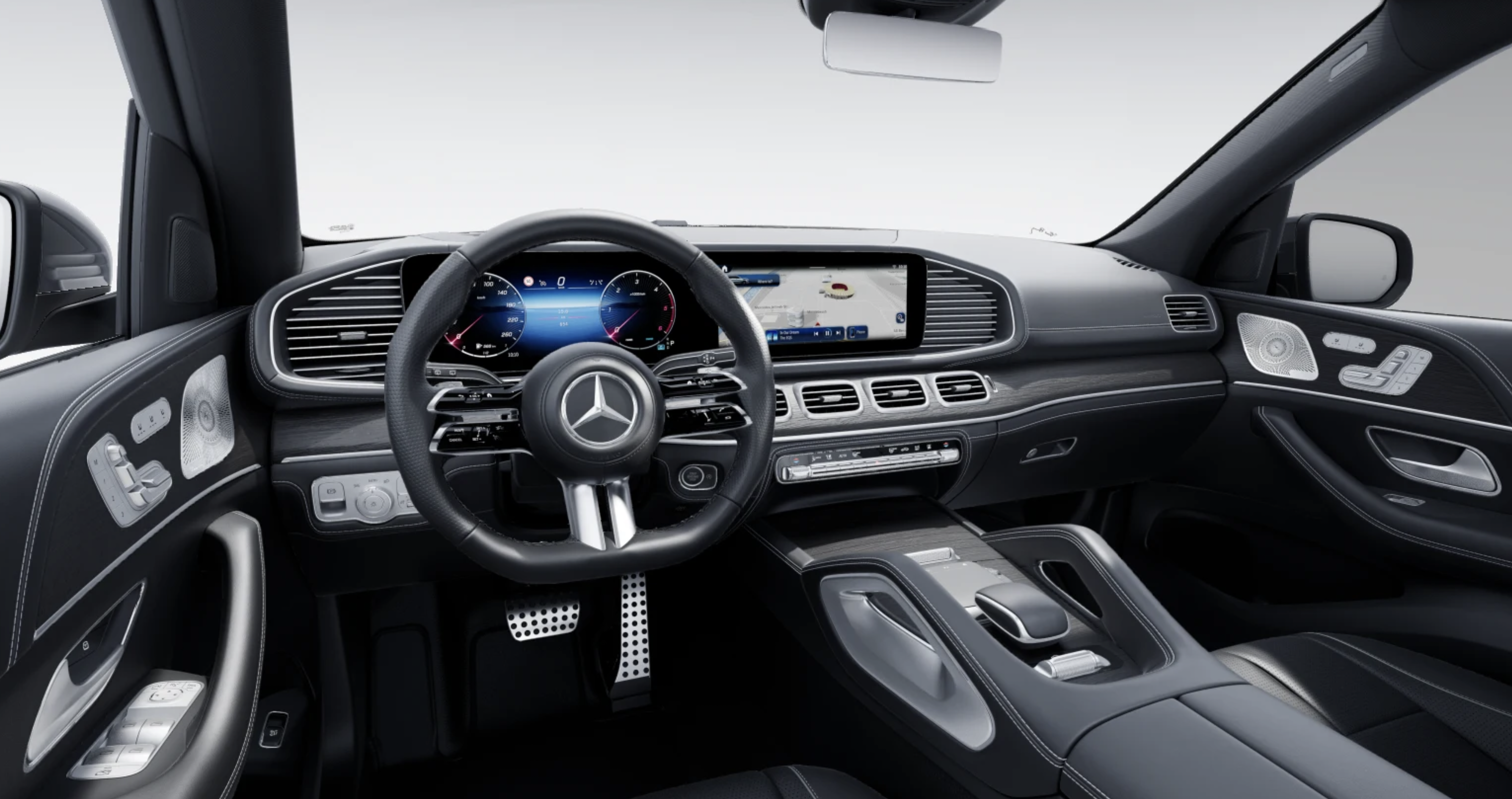 Mercedes GLS 450d 4matic AMG | nový facelift | nové auto objednané ve výrobě | dodání do konce roku | nafta 387 koní | bílá s černým paketem AMG a černá kůže| maximální výbava | nákup online | auto eshop | AUTOiBUY.com